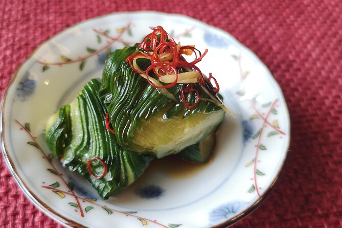 Home style Ramen and Homemade Gyoza in Kyoto - Cucumber Pickles: The Crunch That Makes the Whole Meal Work