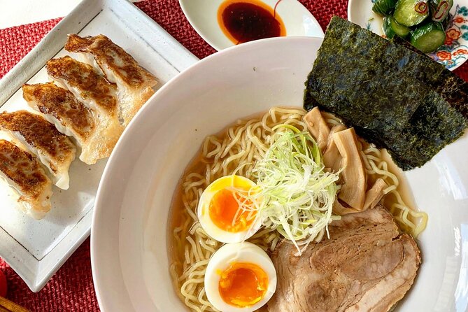 Home style Ramen and Homemade Gyoza in Kyoto - Ramen Soup Lesson: Simple Ingredients, Dried Fish, and Clear Flavor