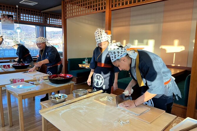 Japanese Noodle Making Class - From Soba Husk to Flour: The Nagano Method You Can Actually See