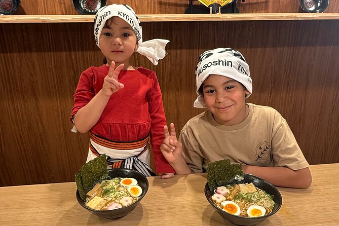 Kyoto Ramen Bowl Painting and Michelin Cooking Class - Ramen Bowl Painting on the Second Floor: Your Souvenir Comes to Life