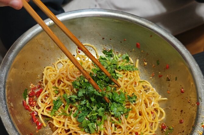 Learn cold noodle and wolf-teeth potato at local home - Hands-On Cold Noodles: Steam, Cool, Dress