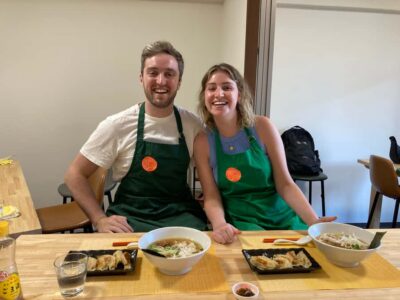 Osaka: Ramen and Gyoza Cooking Class in Dotonbori - What you make: ramen and gyoza, the Osaka set in full detail