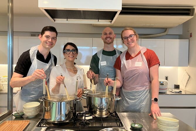Ramen Making from Scratch – Tokyo Ultimate Cooking Class - Making fresh noodles from flour: the thick Jiro texture lesson