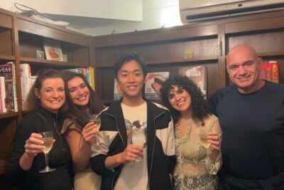 Takashi's local food adventure through Gion Kyoto tips of Ramen - Takashi and Natsuki: the guides behind the meal
