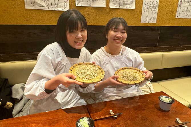 Tokyo : Authentic Soba Noodle Making Experience - Meet the Team: Nori’s English Help and Chef Ken’s Technical Work